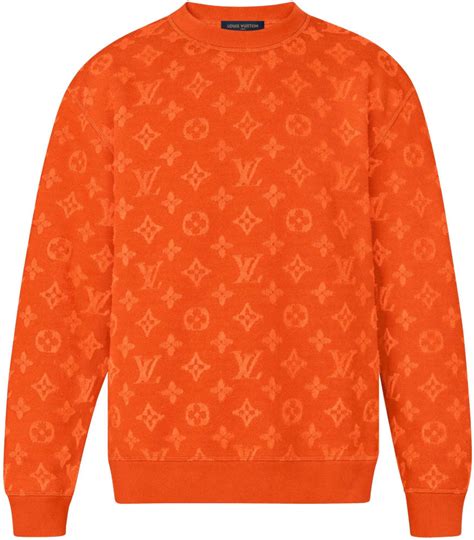 louis vuitton mens orange sweater|louis vuitton sweatsuit women.